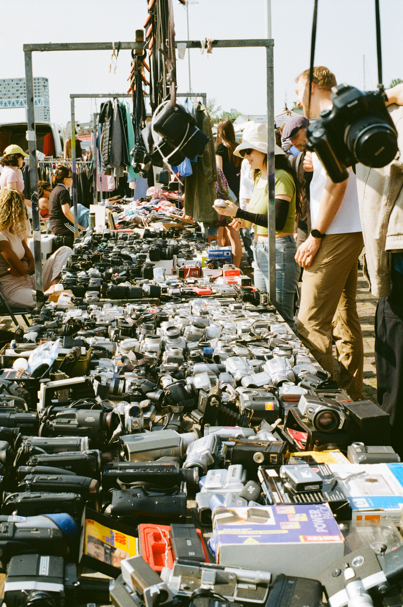 Analog cameras at NDSM iJ-Hallen Amsterdam